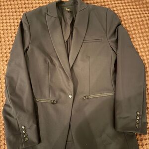 Quince Scuba Single-Breasted Convertible Blazer